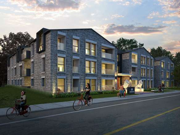 Stone Lofts Exterior Rendering