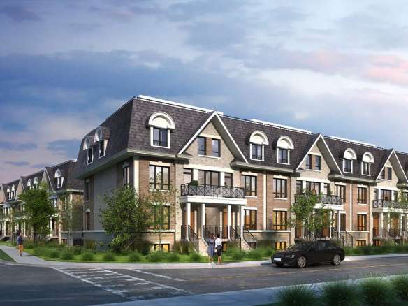 Tannery Townhomes Rendering