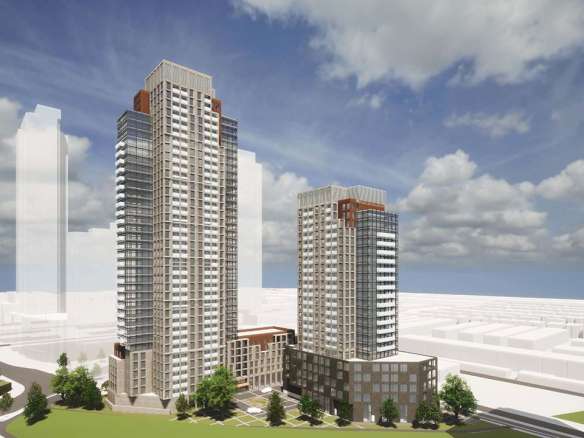 100 Union Street Condos Rendering