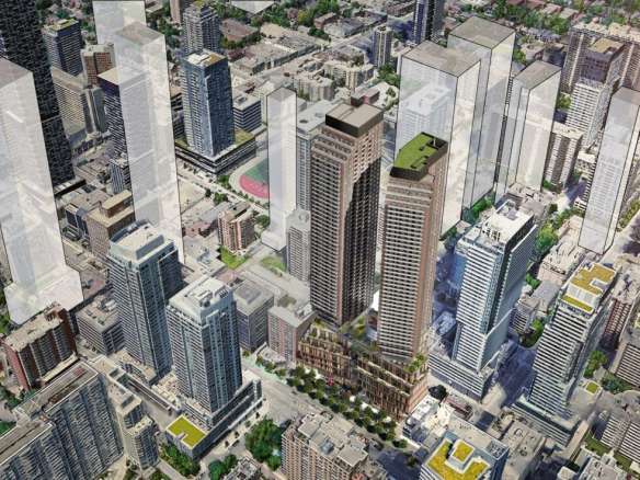 150 Eglinton Avenue East Condos Rendering