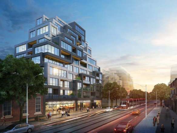 1745 St Clair Avenue West Condos Rendering