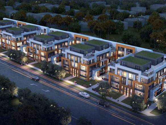 221 Finch Avenue West Towns Rendering