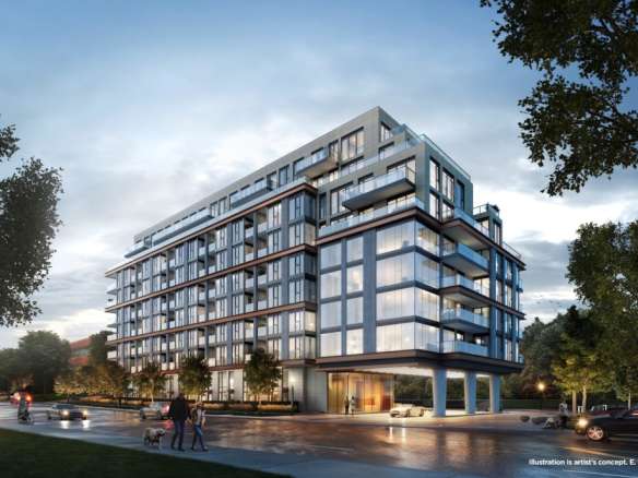 250 Lawrence Condos Rendering