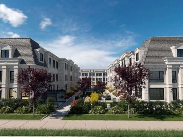 33 Centre Avenue Towns Rendering