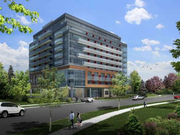 50 Neptune Drive Condos Rendering