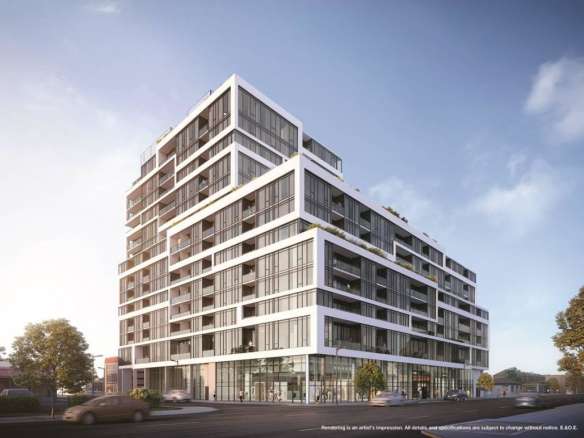 859 West Condos Exterior Rendering