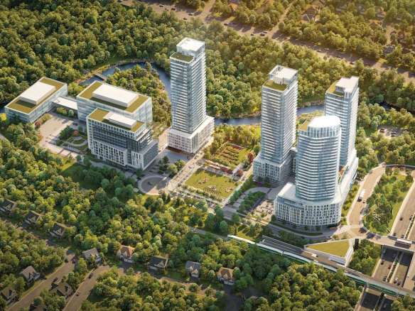 Central Park Condos - Exterior View