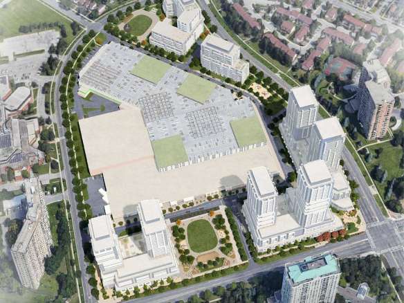 Woodside Centre Redevelopment Rendering