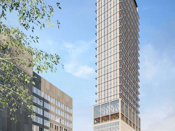 1 St Clair West Condos Exterior Rendering