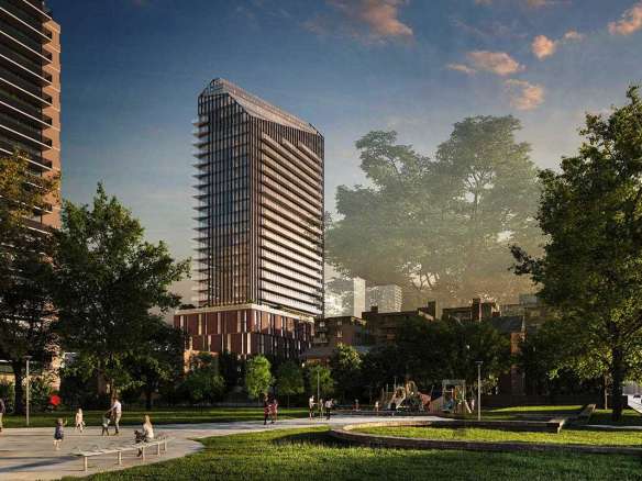 145 St George Condos Exterior Rendering