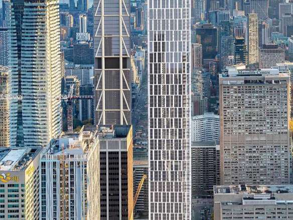 15 Bloor Street West Condos Exterior Rendering