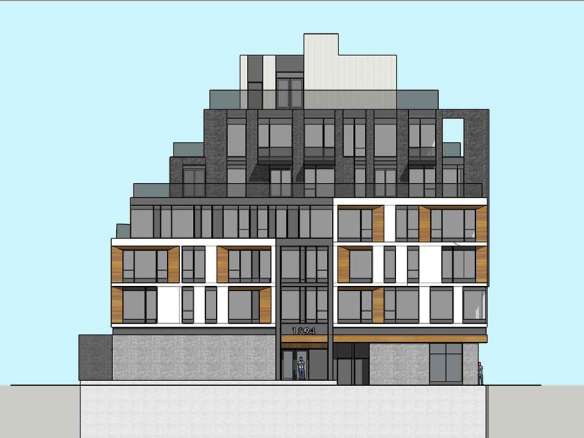 1594 Queen Street East Condos Exterior Rendering