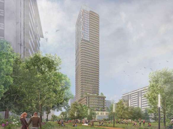 200 Gateway Boulevard Condos Exterior Rendering