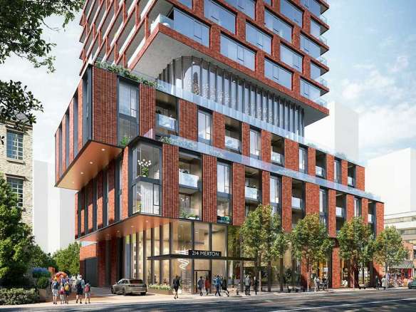 214 Merton Street Condos Exterior Rendering