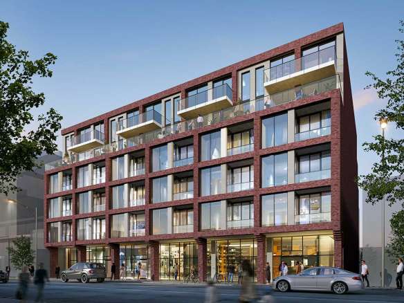 452 Bathurst Street Condos Exterior Rendering