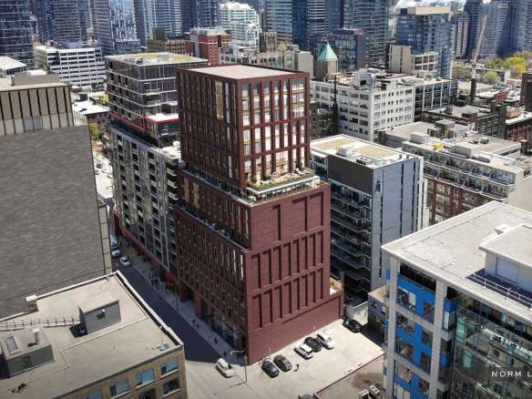 457 Richmond Street West Condos Exterior Rendering