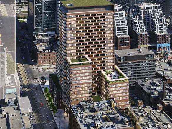 46 Spadina Avenue Condos Exterior Rendering