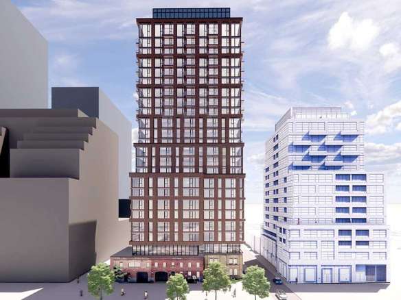 467 Wellington Street West Condos Exterior Rendering