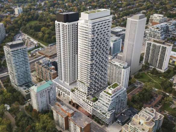 50 Merton Street Condos Exterior Rendering