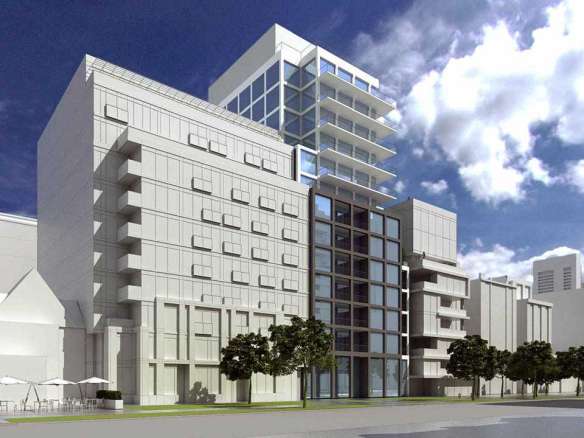 504 Wellington Street West Condos Exterior Rendering