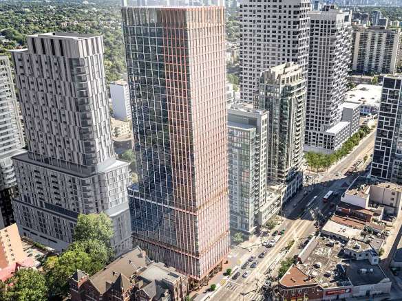 536 St Clair West Avenue Condos Exterior Rendering