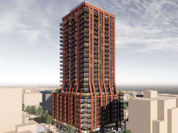 537 Eglinton Avenue East Condos Exterior Rendering