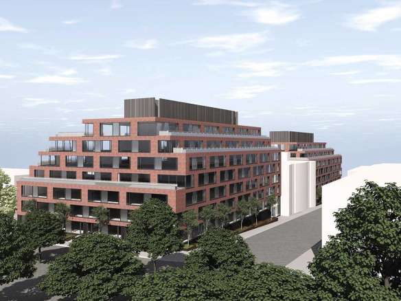 555 Davenport Road Condos Exterior Rendering