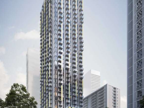 60 Balliol Condos Exterior Rendering