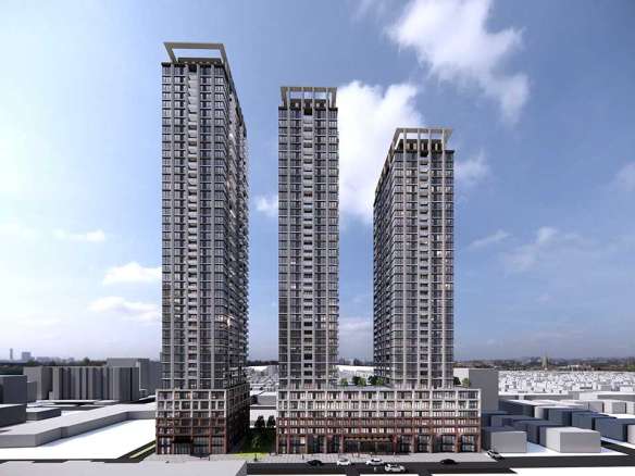 61 Brownlow Avenue Condos Exterior Rendering