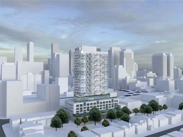 733 Mt Pleasant Road Condos Exterior Rendering
