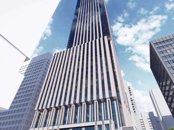 83 Bloor Street West Condos Exterior Rendering