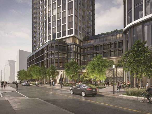 9 Dawes Road Condos Exterior Rendering
