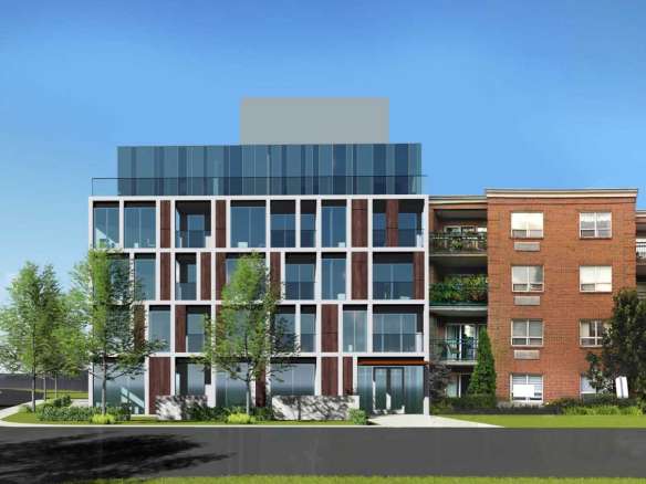 922 Millwood Road Condos Exterior Rendering