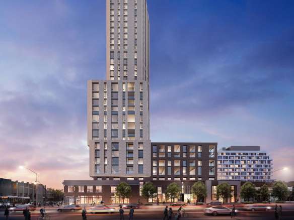 985 Woodbine Avenue Condos Exterior Rendering