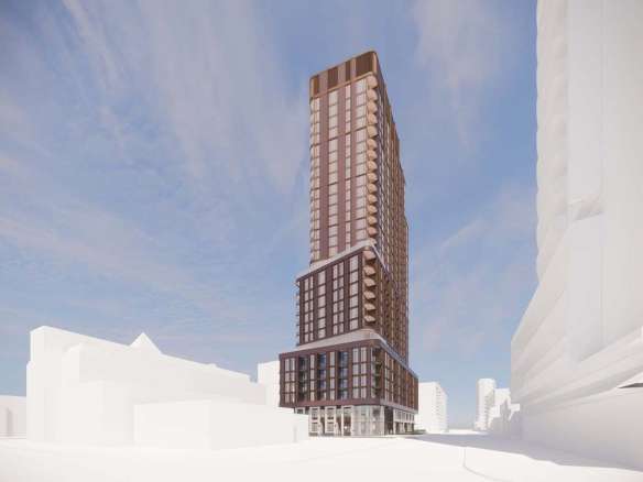 Alfie Condos Exterior Rendering