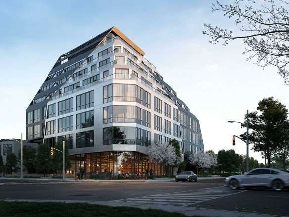 Angular Condos Exterior Rendering