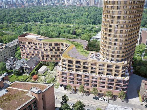 Broadview and Danforth Condos Exterior