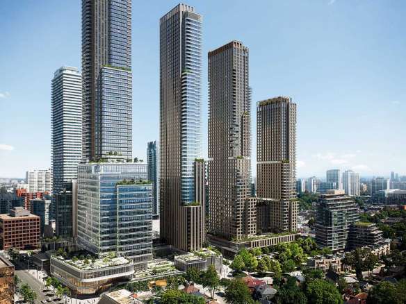 Canada Square Redevelopment Exterior Rendering