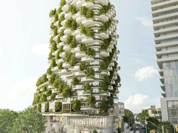 Designers Walk Condos Exterior Rendering