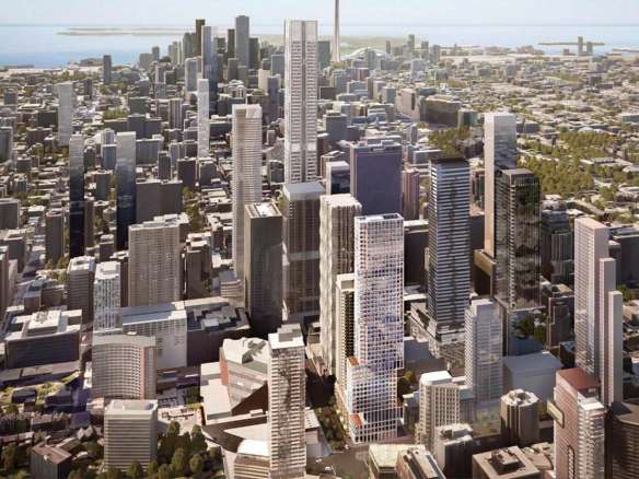 One Scollard Condos Exterior Rendering
