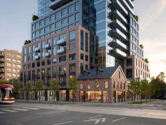 Reside on Richmond Condos Exterior Rendering