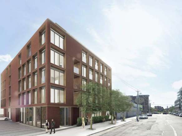 The BrickHouse Condos Exterior Rendering