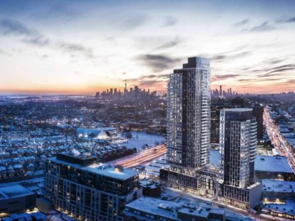 The Dawes Condos Exterior View
