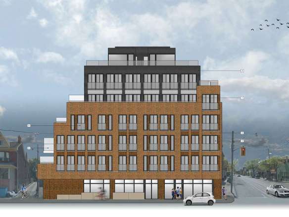 The Grove Condos Exterior Rendering