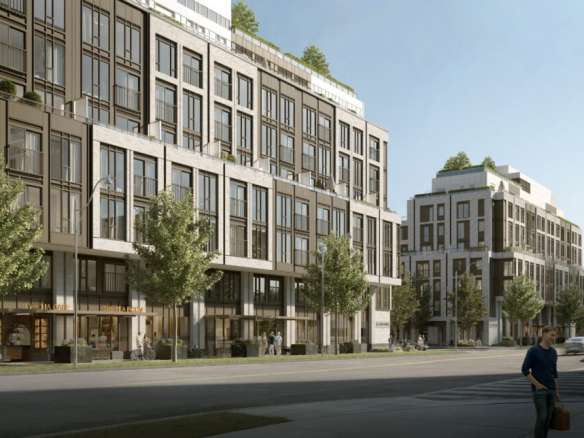 The Leaside Condos Exterior Rendering