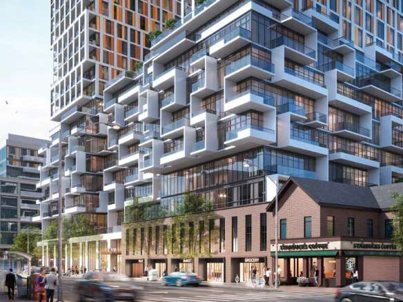 The Millwood Condos Exterior Rendering