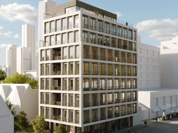 The Webley Condos Exterior Rendering
