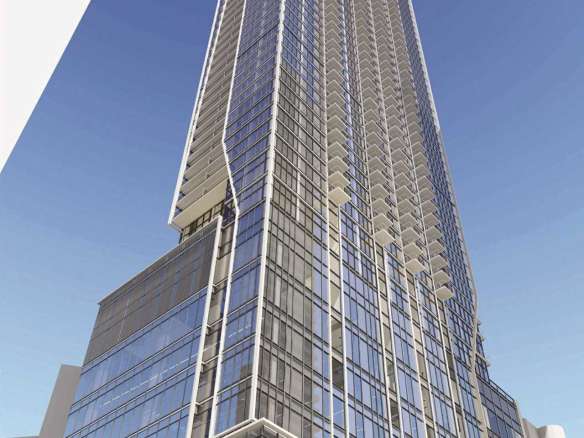 1075 Bay Street Condos Exterior Rendering
