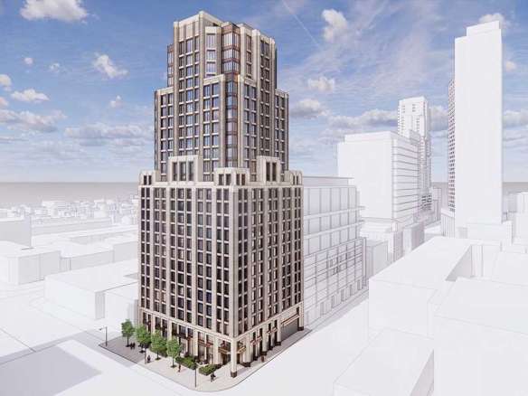 147 Spadina Avenue Condos Exterior Rendering