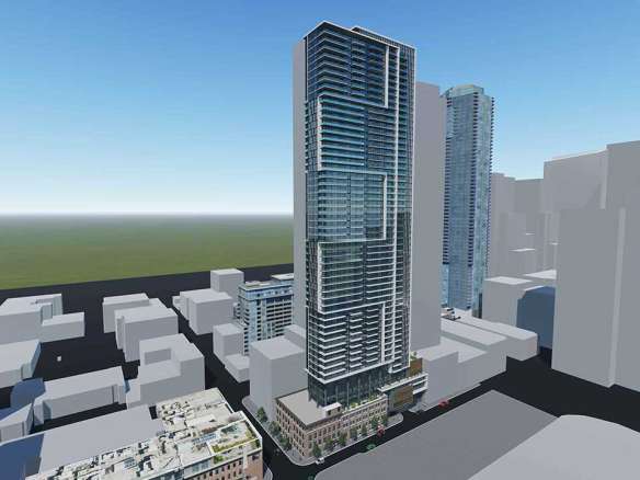 150 Pearl Street Condos Exterior Rendering